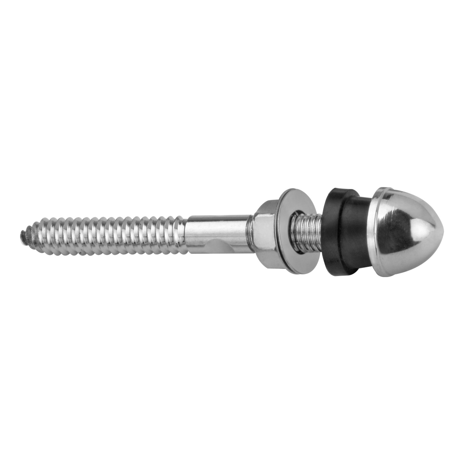 SS Rack Bolt with Metal Cap