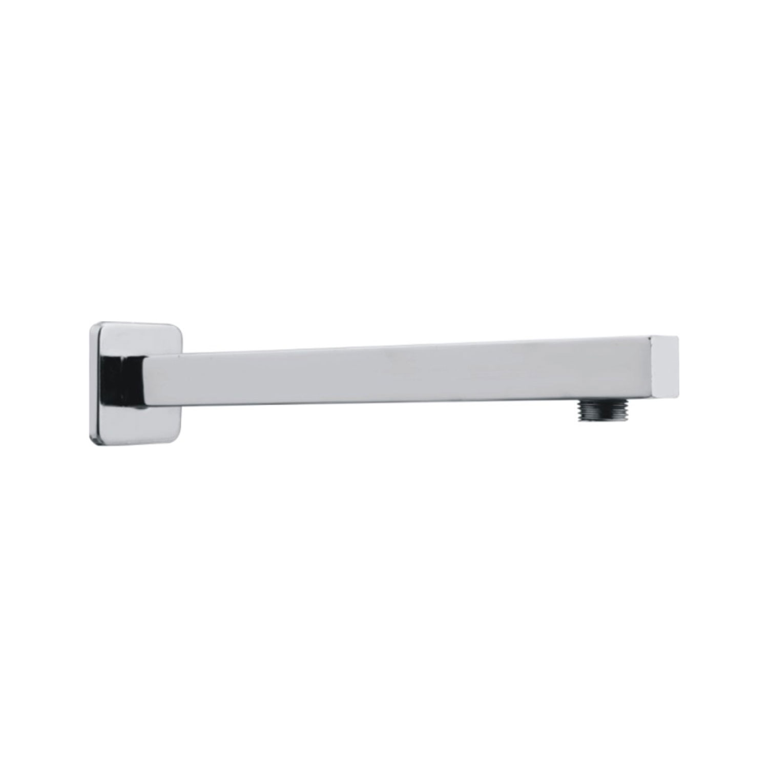 Lavanya Cube C.P Sq. Shower Arm with Flange (Cube)