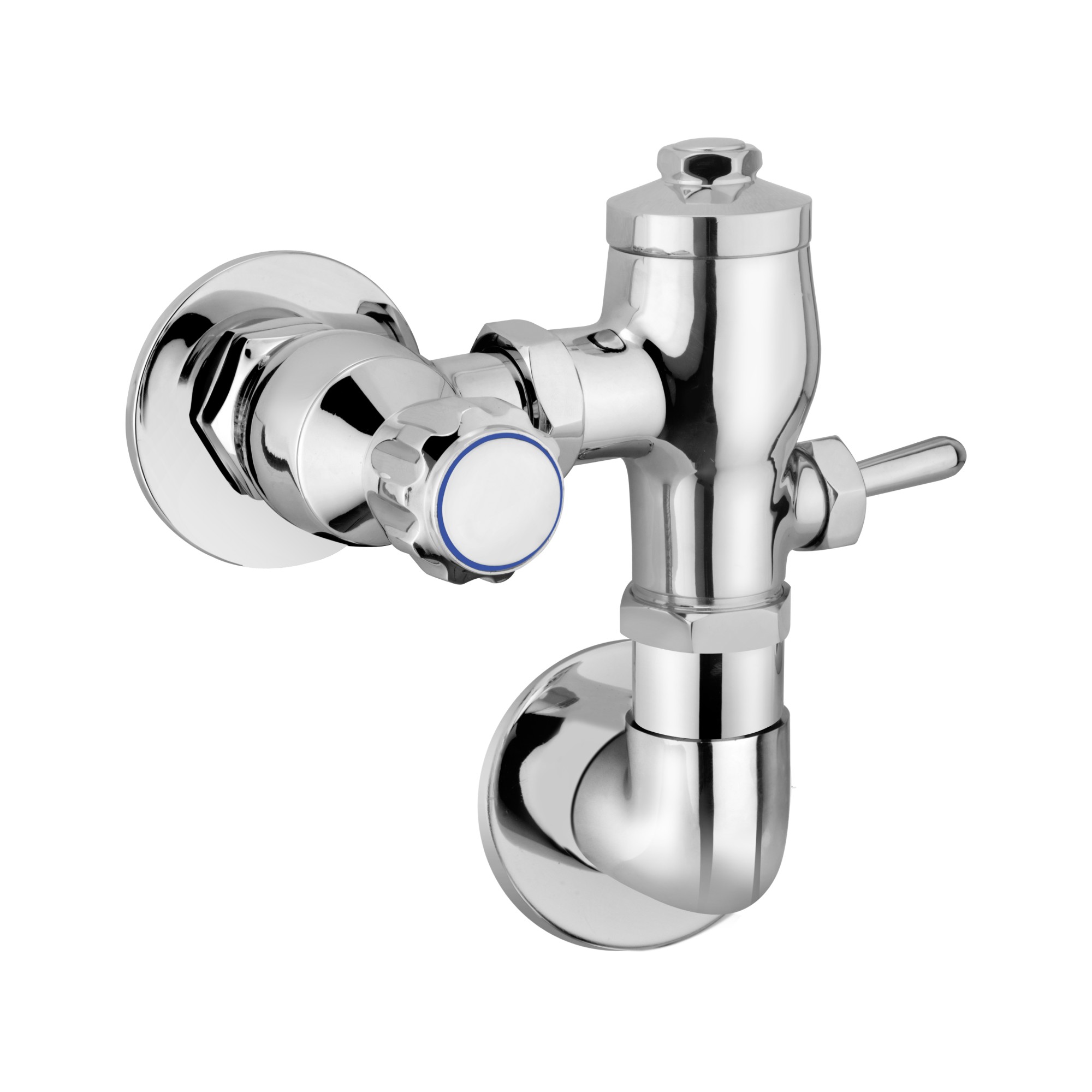 Flush Valve with Elbow & Flange