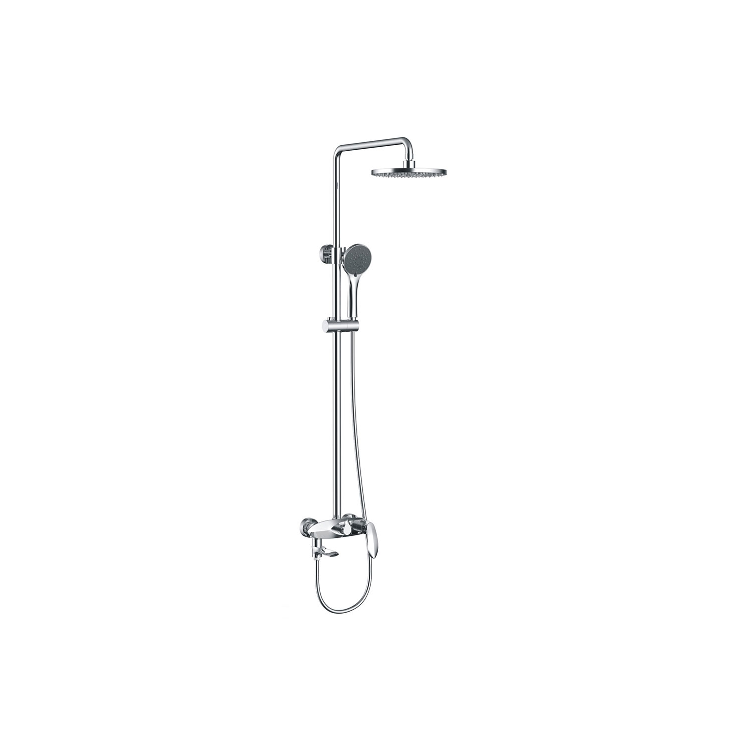 Single Lever Wall MIXER 3in 1 with Shower